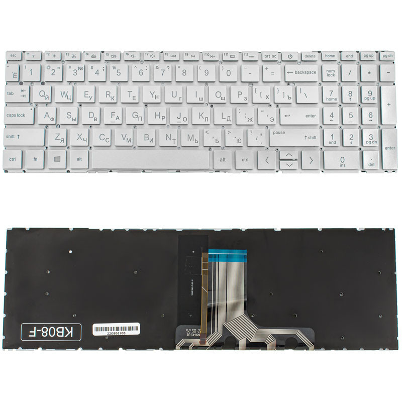 Клавиатура для ноутбука HP Pavilion 15-EG 15-EH EG 15 EH без фрейма подсветка клавиш Клавиатура для ноутбука HP Pavilion 15-EG 15-EH EG 15 EH без фрейма подсветка клавиш