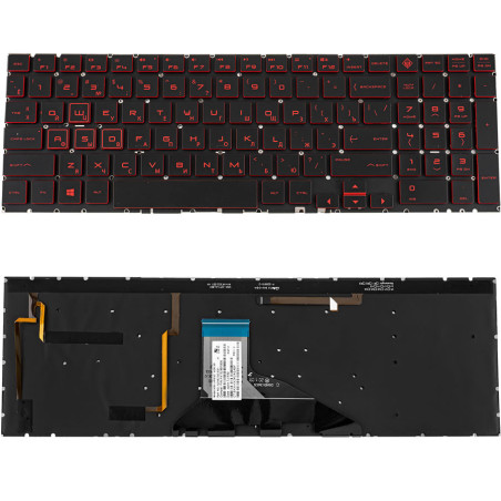 Клавіатура для ноутбука HP Omen 15-DC 15 DC без кадру підсвічування клавіш