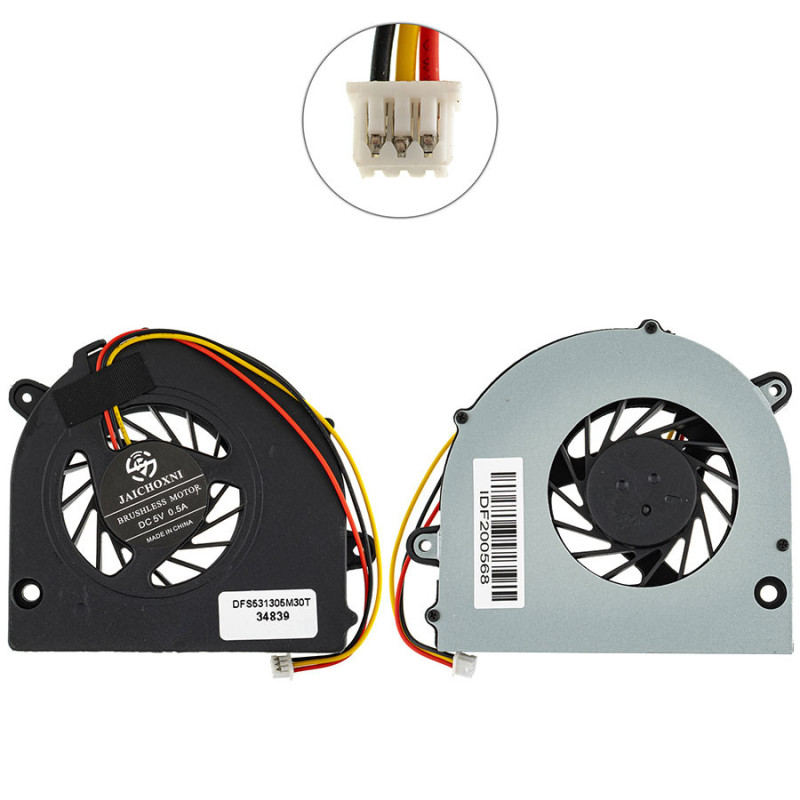 Вентилятор ACER ASPIRE 4730 4735 4736 5334 TOSHIBA L500 LENOVO G450 G455 G550 B550 G555 Gateway NV7309U DFS531305M30T DC280007N Вентилятор ACER ASPIRE 4730 4735 4736 5334 TOSHIBA L500 LENOVO G450 G455 G550 B550 G555 Gateway NV7309U DFS531305M30T DC280007N