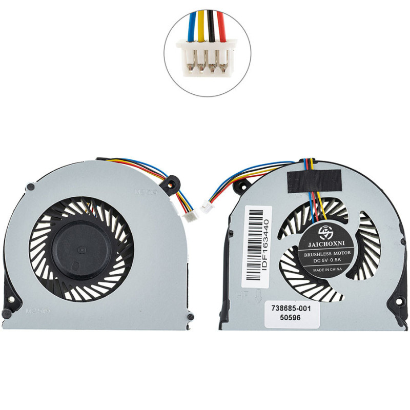 Вентилятор для ноутбука HP PROBOOK 640 G1 645 650 655 738685-001 738685 738393-001 DFS501105PR0T 6033B0034401 738393 Вентилятор для ноутбука HP PROBOOK 640 G1 645 650 655 738685-001 738685 738393-001 DFS501105PR0T 6033B0034401 738393