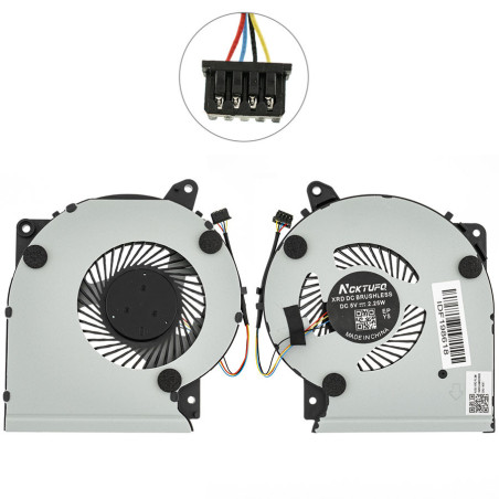 Вентилятор ASUS X409UA X409FA X409UJ X509FA X509FB X509UB 13NB0MT0T01311 90NB0N92-M01980 X409UA-EK131 90NB0N92 M01980 X509FA