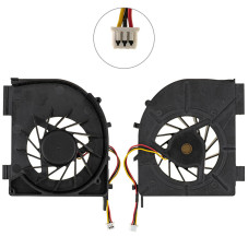 Вентилятор для ноутбука HP PAVILION DV5-1000 FOR AMD CPU DV5-1100 DV5-1200 DV5T-1000 DC05V 0.38A 3 pin BRUSHLESS KSB0505HA-8J75