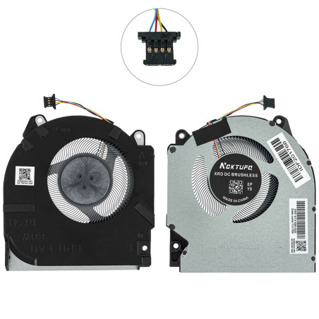 Вентилятор для ноутбука HP Victus 16-E GPU FAN 80 W