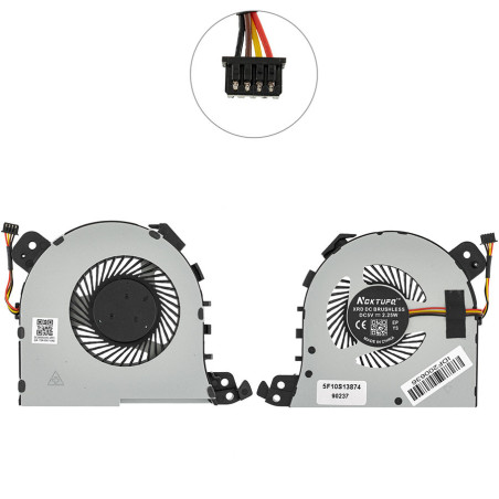 Вентилятор для ноутбука LENOVO IdeaPad L340-15IWL L340-17IWL 5F10S13874 DFS531005PL0T DC28000E0F0 15IWL 17IWL L340