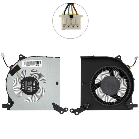 Вентилятор LENOVO Legion 5-15ARH05H 5P-15ARH05H 12 V 5H40S20132 5H40S20133 DFSCK22118181Q DFS2400125Q0T BAPA0909R2HY003 15ARH05