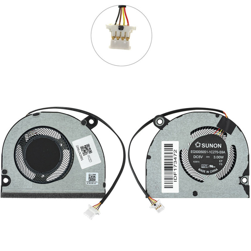 Вентилятор для ноутбука ACER AV15-53 23.KLLN2.001 EG50050S1-1C270-S9A DC280015250 AV15 EG50050S1 1C270 S9A Вентилятор для ноутбука ACER AV15-53 23.KLLN2.001 EG50050S1-1C270-S9A DC280015250 AV15 EG50050S1 1C270 S9A