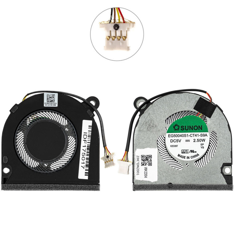 Вентилятор ACER SF314 512 52D2 79EJ 501T 59K9 5507 519H 58UM 56SR 37L5 51PJ 50SZ 75XN 50H7 32FA 5911 36RY 56VP 71ZN 75SG 53AQ