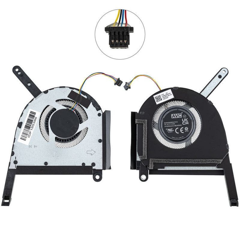 Вентилятор для ноутбука Asus FA617 90NR0JM1-M005W0 90NR0JM1-M000T0 FA617NSR-N4127 FA617NSR-N4021 BAPA0909R5HY012 13NR0EQ0M02011