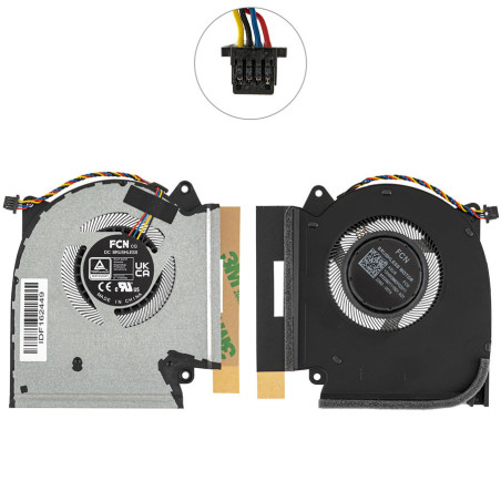 Вентилятор для ноутбука ASUS G513RM-HQ092 G513RM-HF094 13NR0540P02011 DFSCK22D058830 6033B0092401 90NR0845 M004E0 M007J0 HQ114