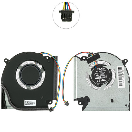 Вентилятор для ноутбука ASUS 13NR0540P01011 13NR0880P01011 DFSCM227163927 6033B0092301 G513RM-HF094 90NR0846 G513RM HQ114 M004