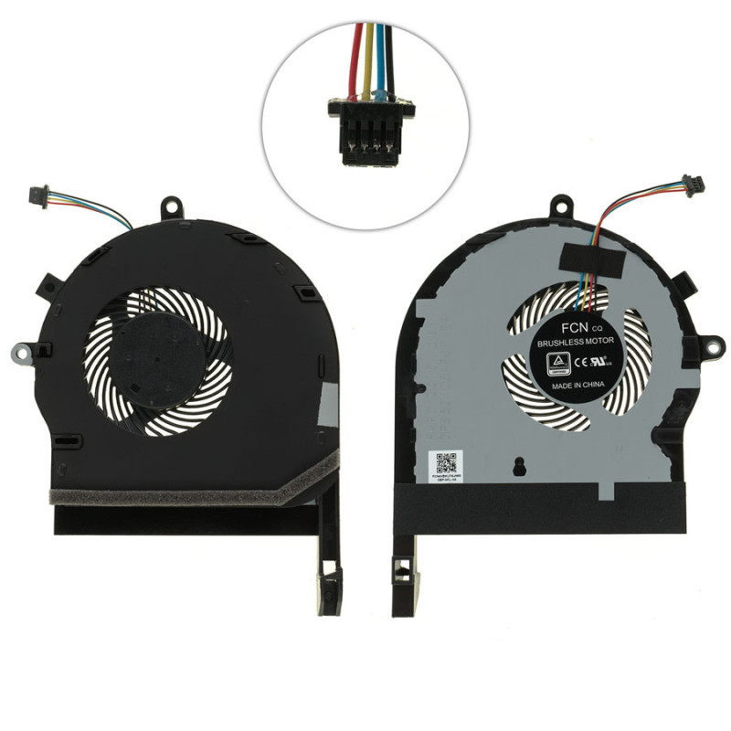 Вентилятор ASUS FX504GD-DM059 FX504GD-DM058 FX504GD-DM318T FX504GD-DM017 DM056 FX504GD-DM057 13NR00J0P01011 13NR00J0P01021
