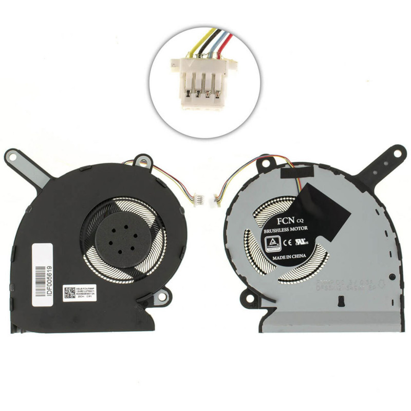 Вентилятор ASUS G531GT 13NR01L0T02011 G531GT-HN550 G531GT-HN574 G531GT-AL003 G531GT-AL017 G531GT-AL029 G531GT-BQ416 AL096 BQ020
