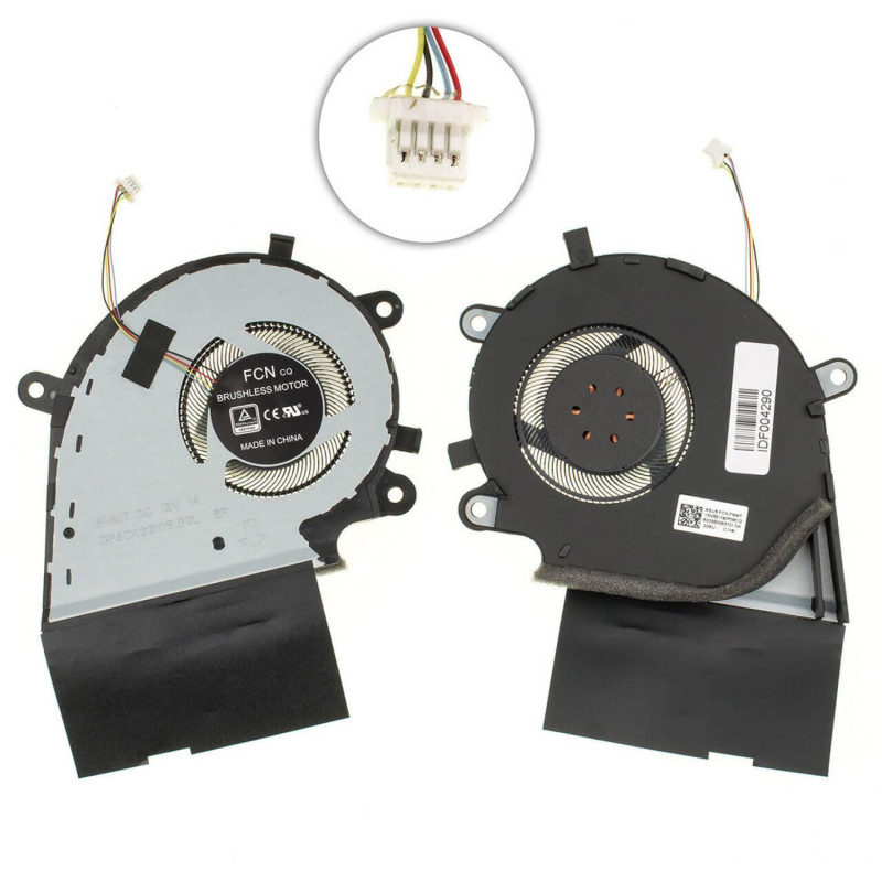 Вентилятор для ноутбука ASUS G712LW G731GW G732LW G712LW-EV023 G712LW-EV047 G712LW-EV010 13NR01N0P08011 13NR01N0P08012 EV023