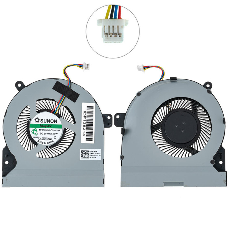 Вентилятор для ноутбука ASUS GL502VS GPU FAN GL502VM 14 мм 13NB0BJ0T06011