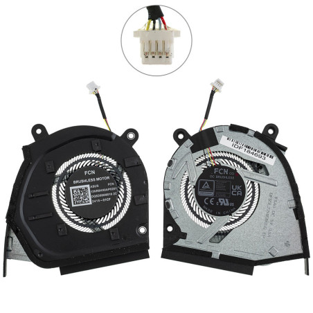 Вентилятор для ноутбука Asus ROG Flow GA403UI GA403UU GA403UV GPU Fan GA403UI-QS049 DFS5L22H15B85G DQ5D586M018 QS049