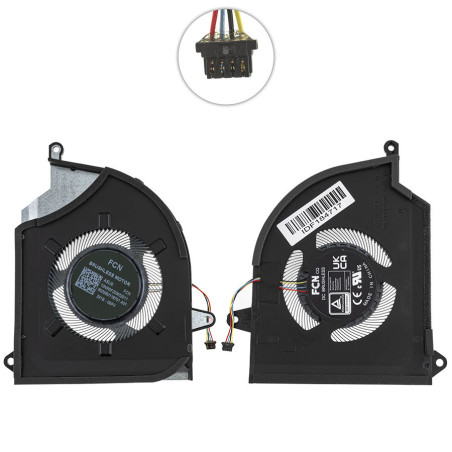 Вентилятор Asus ROG Flow GV601VI GV601VU GV601VV GV601VI-NL017 DFSCK221051825 13NR0F20M02011 DFSCM227163925 6033B0118701 NL017