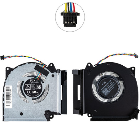 Вентилятор для ноутбука ASUS ROG Strix G17 G713PV GPU FAN 12 V 13NR0C50P01011