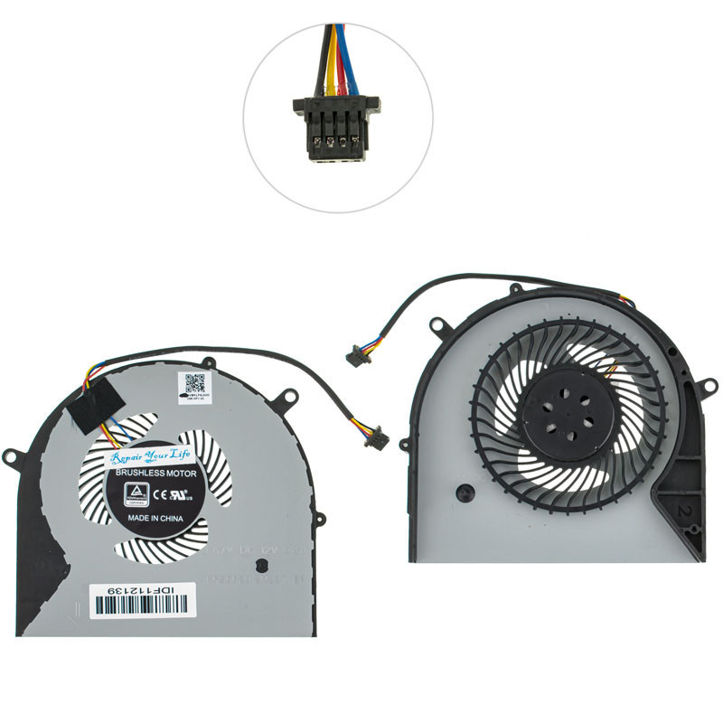 Вентилятор ASUS 90NB0GI2-M00430 FY047T GL503VM-GZ039T GL503VM-GZ040T GL503VM-FY037T GL503VM-FY038T DFS552012M00T 13NB0GI0AP1001