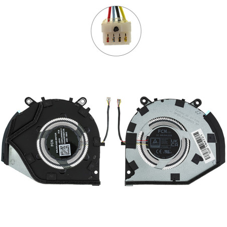 Вентилятор для ноутбука Asus ROG Zephyrus GA605WI GA605WV GPU Fan GA605WI-QR107X DQ5D587M075 DFS5L22H15B853 QR107X