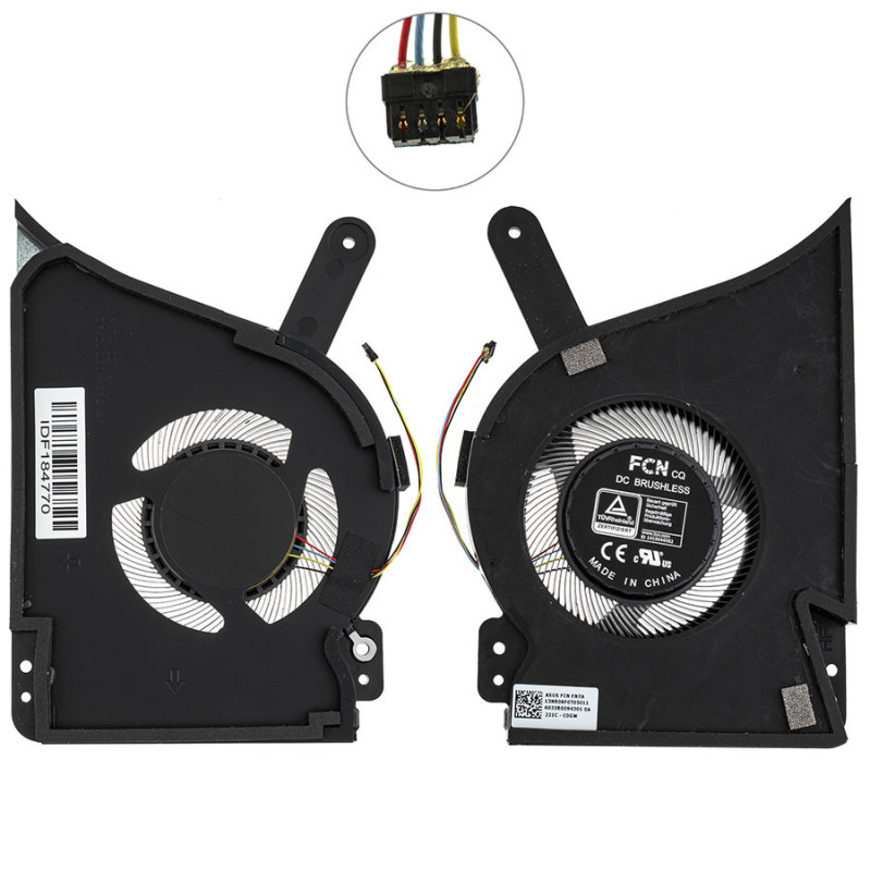 Вентилятор Asus ROG Zephyrus GX703HM GX703HR GX703HS GX703HM-KF021 GX703HM-KF006 GX703HM-K4002 DFSCL12E06486B DFSL12E064868