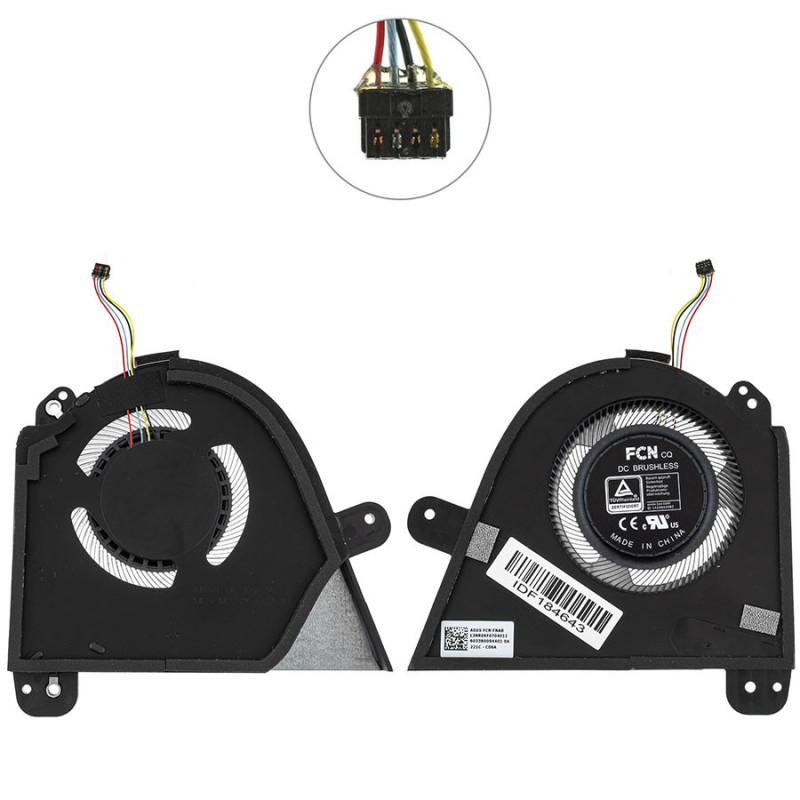 Вентилятор для ноутбука Asus ROG Zephyrus GX703HM GX703HR GX703HS 12 V CPU Fan