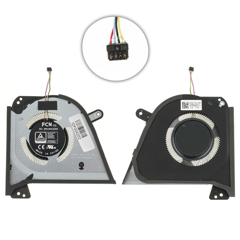 Вентилятор ASUS ROG Zephyrus GA503QM GA503QS GU603HE 13NR04J0T03111 GA503QM-HN161 GA503QM-HN035 13NR04J0T03011 13NR04J0T03211