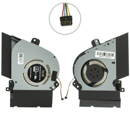 Вентилятор ASUS ROG Zephyrus S GX502LWS VGA FAN GX502LXS 13NR02U0T03011 90NR02U1 M02070 M01560 HF119T HF088T DFS200912210T FMJB