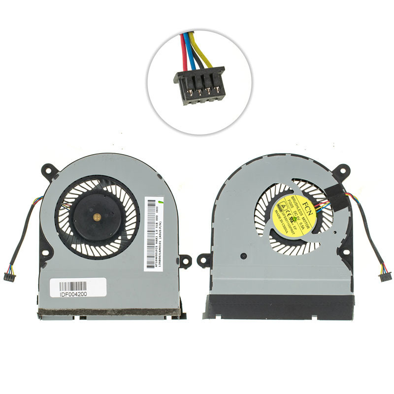 Вентилятор для ноутбука ASUS TP300LA TP300LD TP300LJ TP300UA FCN DFS501105PR0T 13NB05Y1AM0101 13NB05Y1AM0102