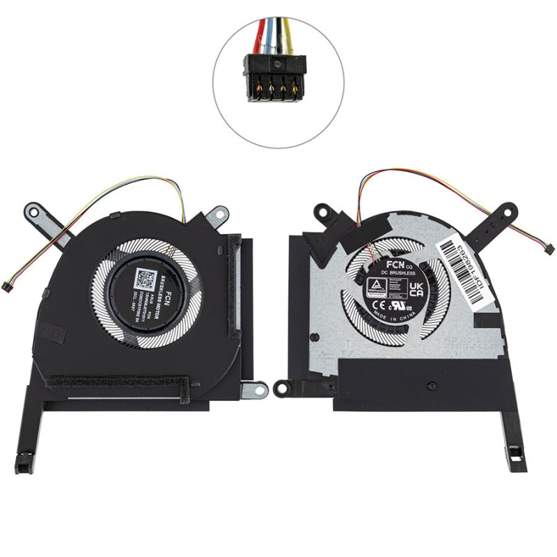 Вентилятор ASUS M00B50 LP031 LP023 LP061 LP110 FA507NV-LP109 FCN FPSP DFSCK22115181E DQ5DC81F002 13NR09J0T01111 13NR0CJ0T08011