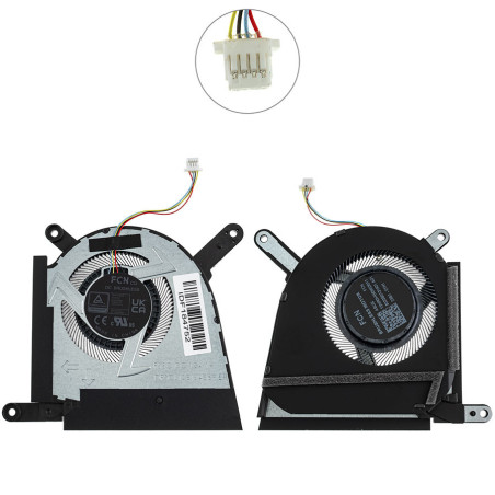 Вентилятор Asus TUF Gaming A16 FA607PV FX607JV 90NR0IX4-M001L0 QT032 13NR0HW0M02011 6033B0131501 DFSCK22D05883P DFSCL12E16486P