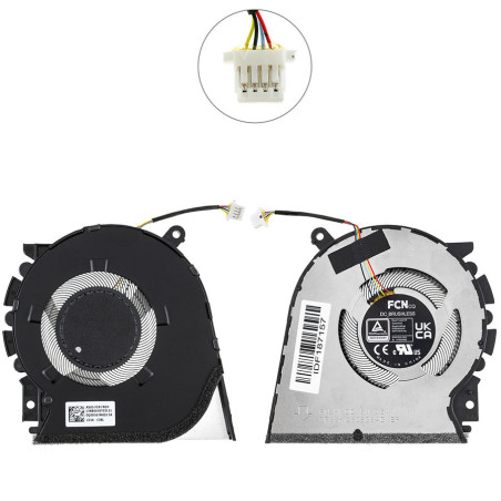 Вентилятор Asus VivoBook K6400ZC M3401QA M3401QC 13NB0U40T03111 13NB0U40T03011 DFS5K12605384G DQ5D567M003 13NB0U40T03021 ND75C7