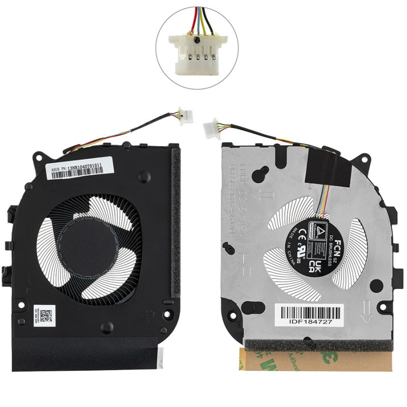 Вентилятор Asus VivoBook Flip TN3402YA TN3604YA TP3402VA TN3402YA-LZ211W TN3402YA-LZ213W BN9506S5H DFS5L32G06486J HQ2330044J007