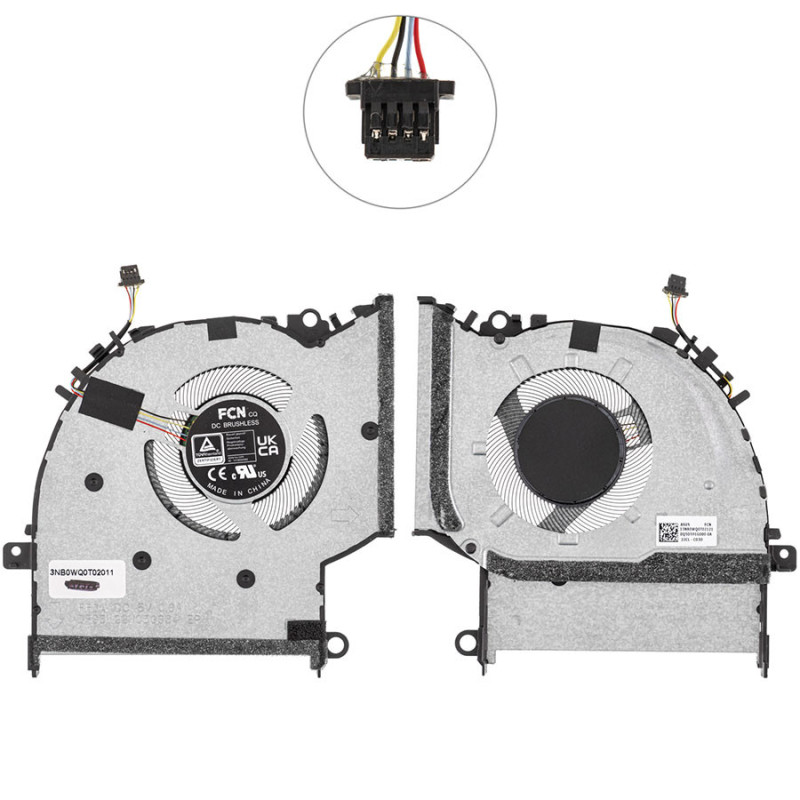 Вентилятор ASUS Vivobook X1403ZA M1603IA M1603QA 13NB0WQ0T02011 90NB0WQ2-M00C00 90NB0WQ2-M00C10 90NB0WQ2-M00BZ0 X1403ZA-KM100W