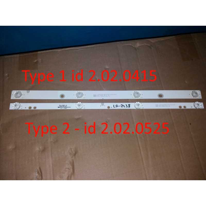 Подсветка Liberty LD-2438 4 led LD2438 LD 2438 ECON EX-24HS001B ms-l2694 v2 SUPRA STV-LC24LT0070W D24-M30 94v-0fzd-03e348124hn