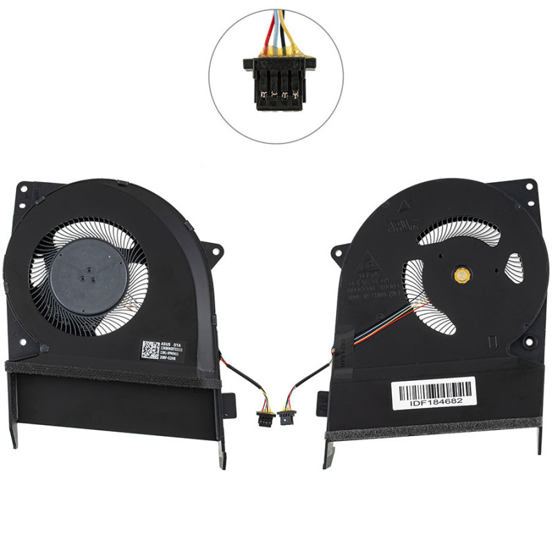 Вентилятор Asus Zenbook Duo UX581GV UX581LV 12 V H2043T H2037T H2004T UX581GV-H2002T UX581GV-H2001T ND8CC00-19B03 13N1-9FM0311