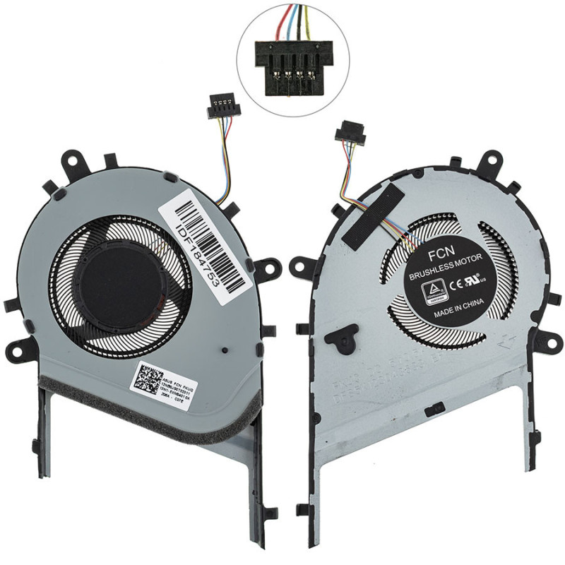 Вентилятор для ноутбука Asus Zenbook Flip UX562FD UX562FD-EZ059T DFS5K123043633 13N1-5XM0401 EZ059T 13N1 5XM0401