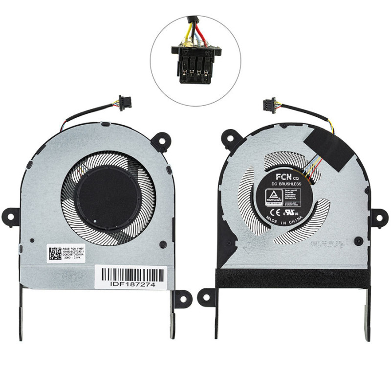 Вентилятор для ноутбука Asus Zenbook Flip UX564EH UX564EI UX564PH UX564EH-EZ042W EZ041W EZ006T DFS5K12114464P 13NB0SC0T24011 Вентилятор для ноутбука Asus Zenbook Flip UX564EH UX564EI UX564PH UX564EH-EZ042W EZ041W EZ006T DFS5K12114464P 13NB0SC0T24011