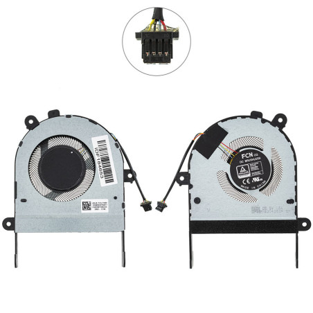 Вентилятор для ноутбука Asus Zenbook Flip UX564EH UX564EI UX564PH UX564EH-EZ042W EZ041W EZ006T 13NB0SC0T04011 DFS5K12304363P
