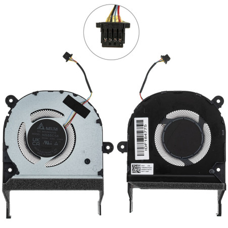 Вентилятор Asus Zenbook Pro UX535LH UX535LI UX535QA UX535LH-KJ187T UX535LH-BN141T UX535LH-BN121T BN068T DQ5D577G018 DQ5D577G019