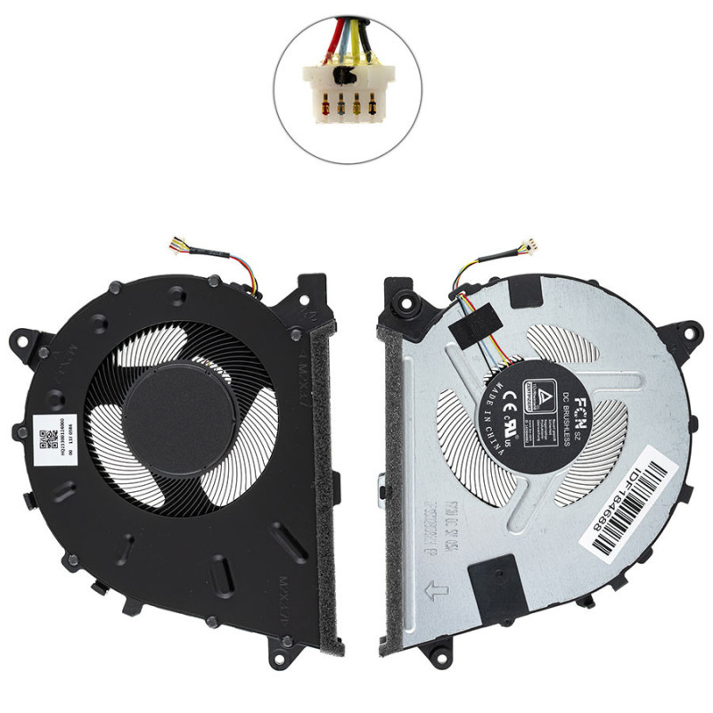 Вентилятор для ноутбука Asus Zenbook UX425UG 13NB0UC0T01011 HQ23300122000 DFS5K12B159AIH Вентилятор для ноутбука Asus Zenbook UX425UG 13NB0UC0T01011 HQ23300122000 DFS5K12B159AIH