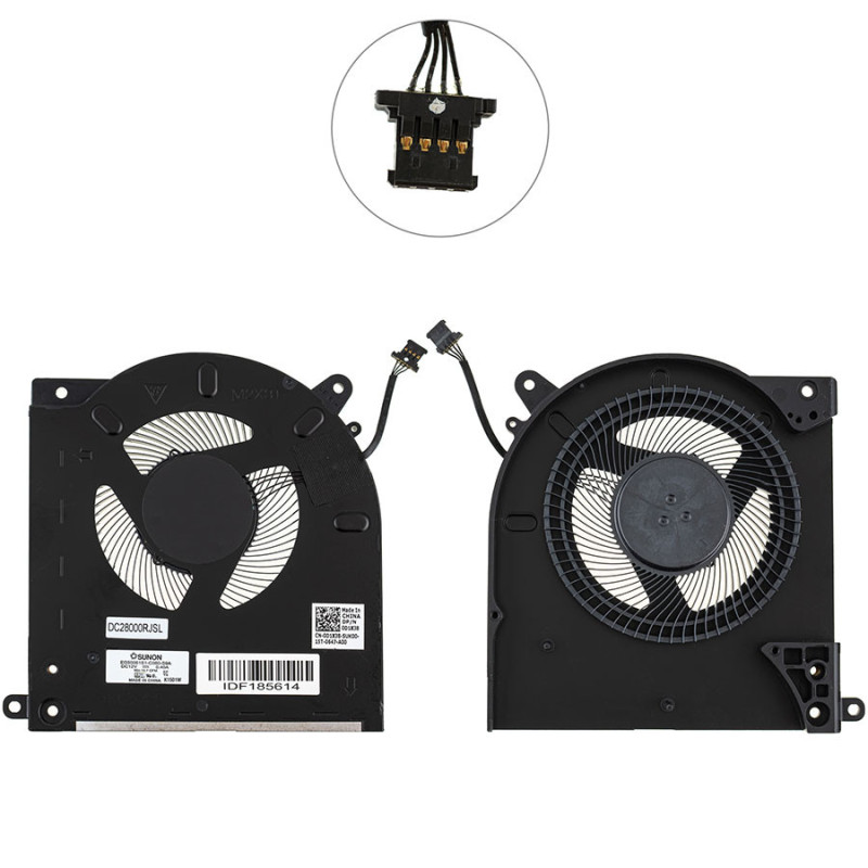 Вентилятор для ноутбука Dell Alienware M15 EG50061S1-C070-S9A DC28000RKS0 DC28000RJSL EG50061S1 S9A DC28000RJS0 DFSCK324162A2E Вентилятор для ноутбука Dell Alienware M15 EG50061S1-C070-S9A DC28000RKS0 DC28000RJSL EG50061S1 S9A DC28000RJS0 DFSCK324162A2E