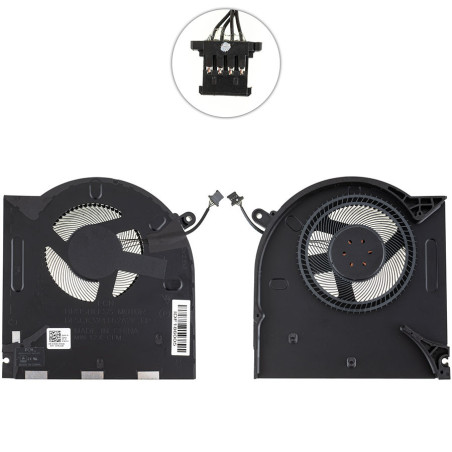 Вентилятор для ноутбука DELL Alienware M17 12 V K13089 DFS240012BK0T DFSCK324162A2K EG50061S1 1C010 C060 DC28000ROSL 0CNV63