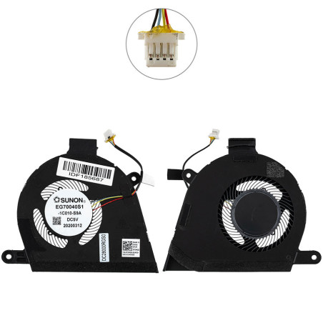 Вентилятор для ноутбука Dell Latitude 9510 DC28000OID0 EG70040S1-1C010-S9A DC28000RGS0 EG70040S1 1C010 S9A