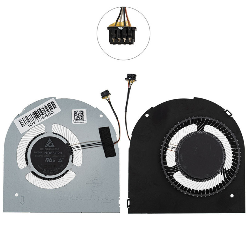 Вентилятор для ноутбука Dell Precision 7560 0CD6WC CD6WC 0M06D7 M06D7 EG75070S1-C540-S9A EG75070S1 C540 S9A Вентилятор для ноутбука Dell Precision 7560 0CD6WC CD6WC 0M06D7 M06D7 EG75070S1-C540-S9A EG75070S1 C540 S9A