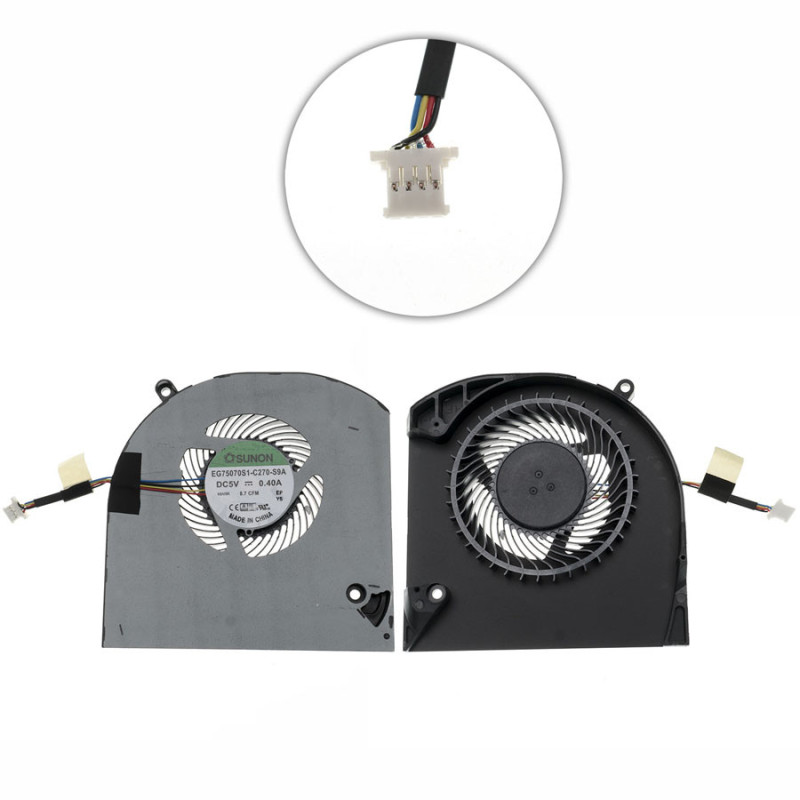 Вентилятор для ноутбука DELL ALIENWARE 15 R3 R4 EG75070S1-C270-S9A EG75070S1 C270 S9A Вентилятор для ноутбука DELL ALIENWARE 15 R3 R4 EG75070S1-C270-S9A EG75070S1 C270 S9A