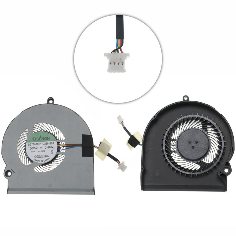 Вентилятор для ноутбука DELL ALIENWARE 15 R3 R4 EG75070S1-C260-S9A EG75070S1 C260 S9A Вентилятор для ноутбука DELL ALIENWARE 15 R3 R4 EG75070S1-C260-S9A EG75070S1 C260 S9A