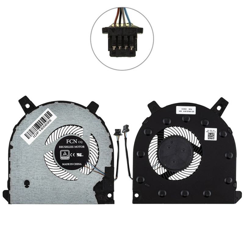 Вентилятор для ноутбука Dell Inspiron 7500 7506 DFS200005080T 023.100JD.0011 100JD Вентилятор для ноутбука Dell Inspiron 7500 7506 DFS200005080T 023.100JD.0011 100JD