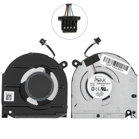 Вентилятор DELL INSPIRON 15 7510 023.100NG.0011 0GJN2R B6506ASHNF2000TN EG50050S1-CI30-S9A 023.100NF.0011 0CNNWF B8906ASHNF2000