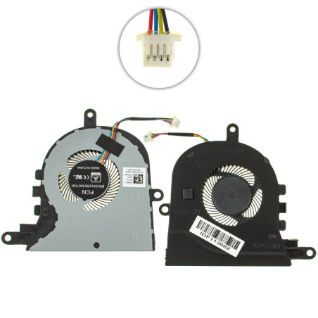 Вентилятор для ноутбука DELL INSPIRON 3580 3581 3584 3593 5570 5575 4 pin CN-0FX0M0 0FX0M0
