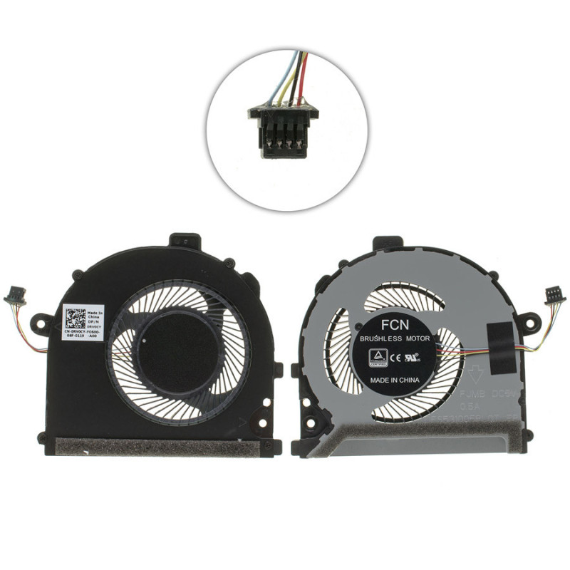 Вентилятор для ноутбука DELL VOSTRO 13 5370 0RV0CY RV0CY Вентилятор для ноутбука DELL VOSTRO 13 5370 0RV0CY RV0CY